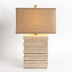 Ivory Square Tiered Table Lamp-Kirkland's Home Best