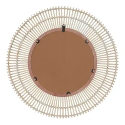Ivory Woven Bamboo Sunburst Wall Mirror-Kirkland's Home Cheap