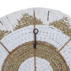 Ivory Woven Cotton Round 3-Pc. Wall Decoration-Kirkland's Home Clearance