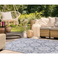 Ivy Indoor/Outdoor Area Rug, 4X7-Kirkland's Home Store