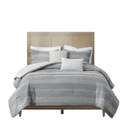 Jacquard 5-Pc. Full/Queen Comforter Set-Kirkland's Home Cheap