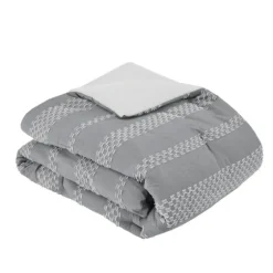 Jacquard 5-Pc. Full/Queen Comforter Set-Kirkland's Home Cheap