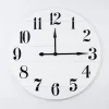 Jake And Black Wooden Wall Clock-Kirkland's Home Outlet