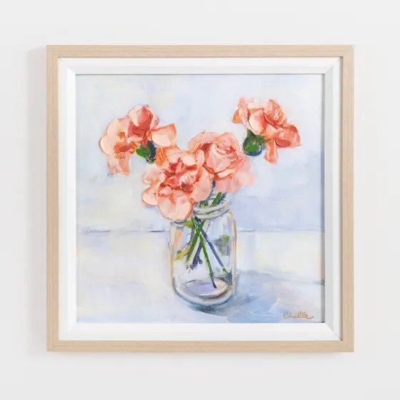 January Carnation Framed Art Print-Kirkland's Home Best