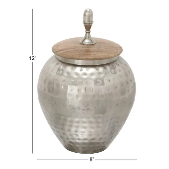 Jar With Mango Wood Lid-Kirkland's Home Store