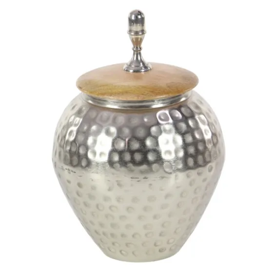 Jar With Mango Wood Lid-Kirkland's Home Store