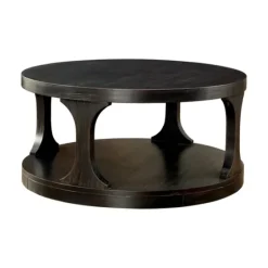 Jarrod Antique Wood Grain Shelf Coffee Table-Kirkland's Home Flash Sale