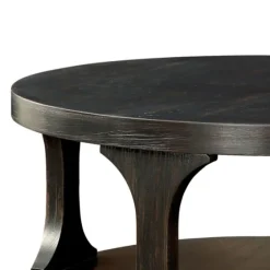 Jarrod Antique Wood Grain Shelf Coffee Table-Kirkland's Home Flash Sale