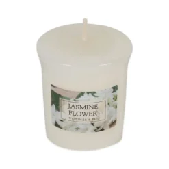Jasmine Flower Votive Candles, Set Of 8-Kirkland's Home Hot