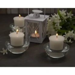 Jasmine Flower Votive Candles, Set Of 8-Kirkland's Home Hot