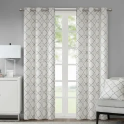 Jax Cotton Curtain Panel Set, 63 In.-Kirkland's Home Shop