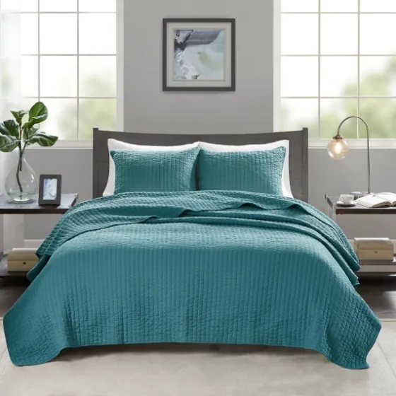 Jaxson 3-Pc. Reversible King Coverlet Set-Kirkland's Home Hot
