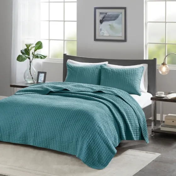 Jaxson 3-Pc. Reversible King Coverlet Set-Kirkland's Home Hot