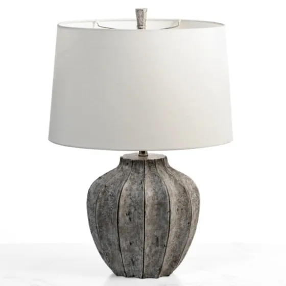 Jaxson Stone Gray Table Lamp-Kirkland's Home Shop