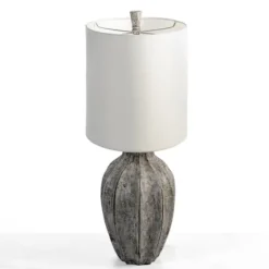 Jaxson Stone Gray Table Lamp-Kirkland's Home Shop