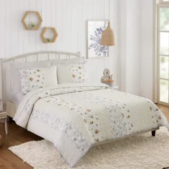 Jessica Simpson Floral Endora King Quilt Set-Kirkland's Home Clearance
