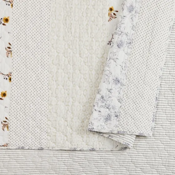 Jessica Simpson Floral Endora King Quilt Set-Kirkland's Home Clearance
