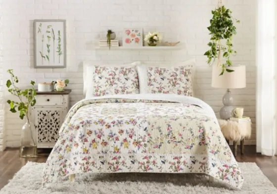 Jessica Simpson Pink Phillipa King Quilt Set-Kirkland's Home Fashion