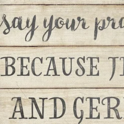 Jesus And Germs Canvas Art Print-Kirkland's Home Store
