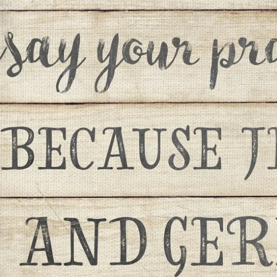 Jesus And Germs Canvas Art Print-Kirkland's Home Store