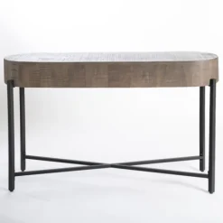 Jodi Mango Wood Console Table-Kirkland's Home Shop