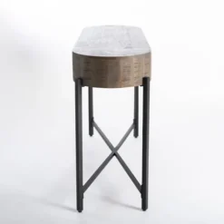 Jodi Mango Wood Console Table-Kirkland's Home Shop