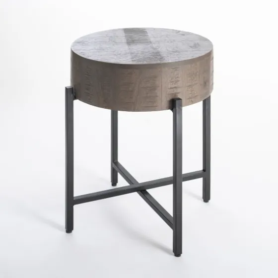 Jodi Mango Wood Side Table-Kirkland's Home Best Sale