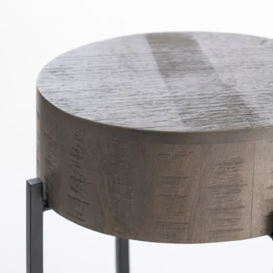 Jodi Mango Wood Side Table-Kirkland's Home Best Sale