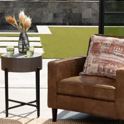 Jodi Mango Wood Side Table-Kirkland's Home Best Sale