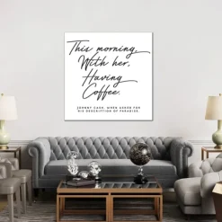 Johnny Cash Description Of Paradise Wall Plaque-Kirkland's Home Online