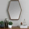 Jojo Wood Hexagon Wall Mirror-Kirkland's Home Flash Sale