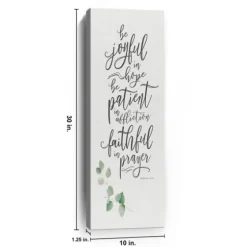 Joyful In Hope Canvas Art Print-Kirkland's Home Cheap