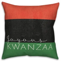 Joyous Kwanzaa Decorative Throw Pillow-Kirkland's Home Sale
