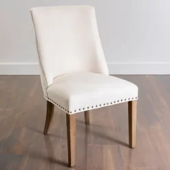 Julia Cream Upholstered Dining Chair-Kirkland's Home Hot