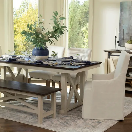 Julia Cream Upholstered Dining Chair-Kirkland's Home Hot