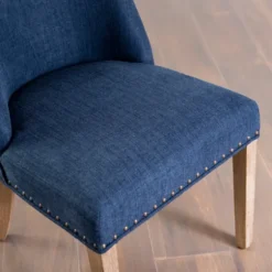 Julia Navy Upholstered Dining Chair-Kirkland's Home Flash Sale