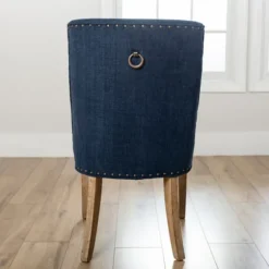 Julia Navy Upholstered Dining Chair-Kirkland's Home Flash Sale