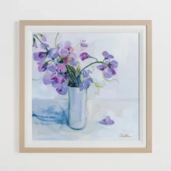 July Larkspur Framed Art Print-Kirkland's Home Discount