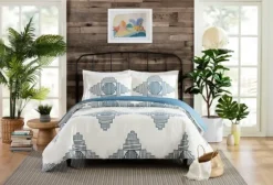 Justina Blakeney Blue All Dance King Duvet Set-Kirkland's Home New