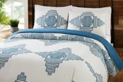 Justina Blakeney Blue All Dance King Duvet Set-Kirkland's Home New