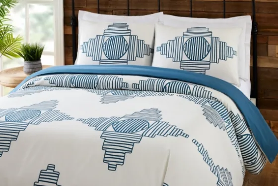 Justina Blakeney Blue All Dance Queen Duvet Set-Kirkland's Home Shop