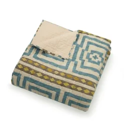 Justina Blakeney Blue Hypnotic Queen Quilt Set-Kirkland's Home Fashion
