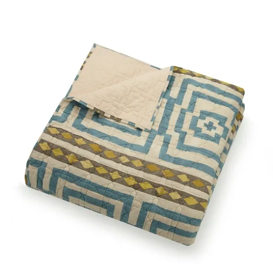 Justina Blakeney Blue Hypnotic Queen Quilt Set-Kirkland's Home Fashion