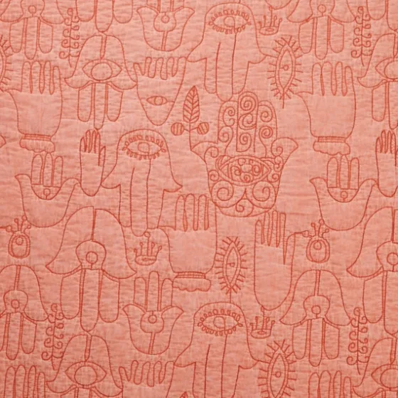 Justina Blakeney Blush Hamsa Queen Quilt Set-Kirkland's Home Hot