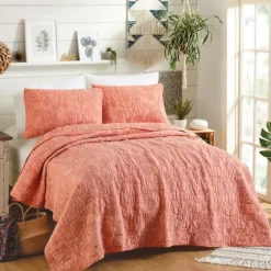 Justina Blakeney Blush Hamsa King Quilt Set-Kirkland's Home Discount