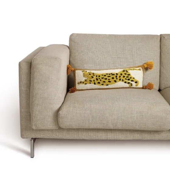 Justina Blakeney Cheetah Wool Lumbar Pillow-Kirkland's Home Discount