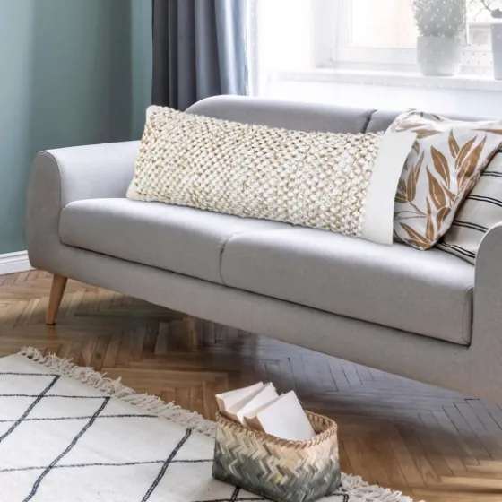 Jute Hand Knotted Lumbar Pillow-Kirkland's Home Best Sale