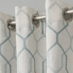 Kale Interlocked Single Curtain Panel, 84 In.-Kirkland's Home Store