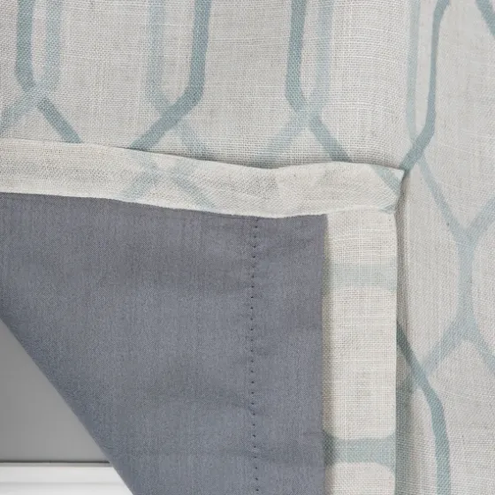 Kale Interlocked Single Curtain Panel, 84 In.-Kirkland's Home Store