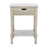 Karson Carved Turned Legs Accent Table-Kirkland's Home Outlet